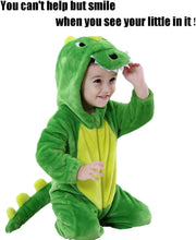 Halloween Baby Green Dinosaur Costumes Toddler Outfit Infants Cosplay Romper 1-60 Months